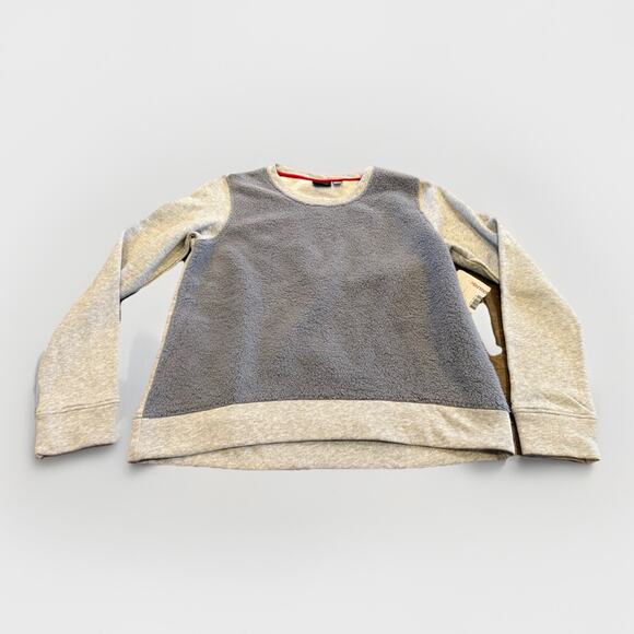 Marmot Tops - Marmot Womens Gray Dark Gray Winter Cold Sherpa Sweatshirt Size M NWT $75